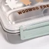 Stainless steel lunch boxes, simple student preservation boxes, daily necessities, tableware, hardware Application Scenario